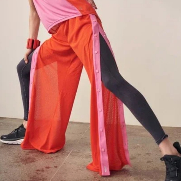 FP Movement by Free People Nothing But Net Sweat Set Flambe Combo - Picture 7 of 14